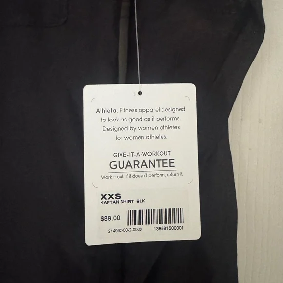 Athleta Black Women's Swim Cover-Up - Picture 6 of 7